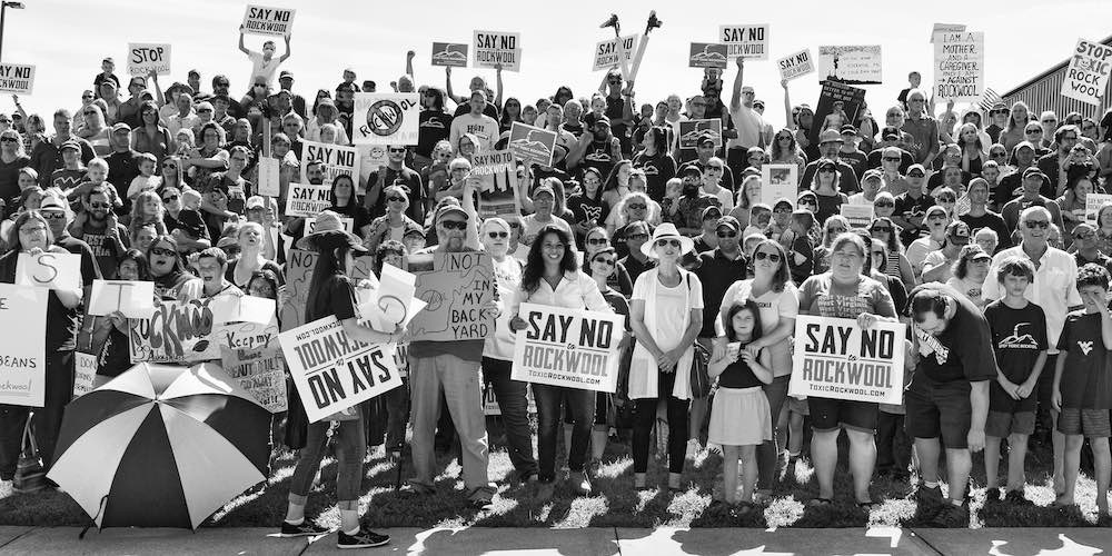 Rally against Rockwool in Jefferson County, 2018